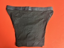 Express Cotton Stretch Fly Front Boxer Briefs, Large 36-38, Black, NWOT