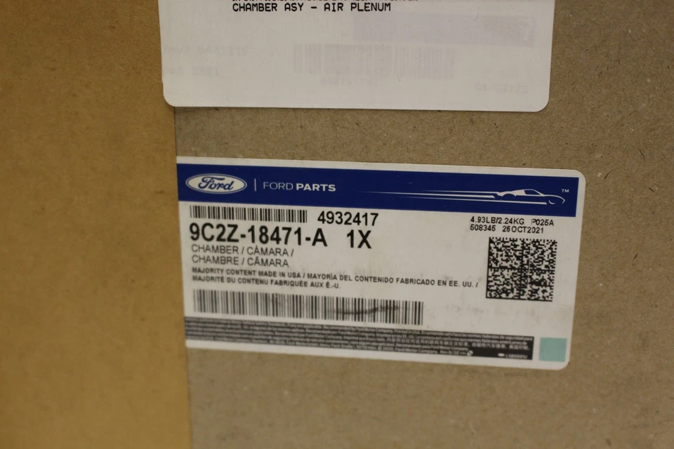 Cámara de cámara de aire Ford 9C2Z-18471-A 2009-2026 E150 E250 E350 E450 Foto 4 de 4