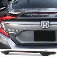 2016 17 18 19 2020 2021 Honda Civic Sedan Factory Style Spoiler UNPAINTED w/LED