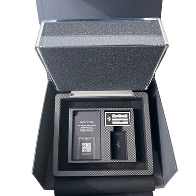Ferrari SF90 Spider Official Key Box MyFerrari App Accessory Carbon Fiber Case