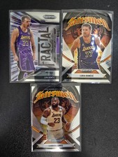 Panini Basketball insert 3 lots-Lebron James,Luka Doncic