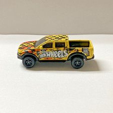 Hot Wheels Loose 19 Ford Ranger Raptor FYB56 Yellow w/Hot Wheels checker tampo