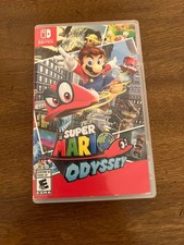 Super Mario Odyssey Nintendo Switch Game Case NO CARTRIDGE