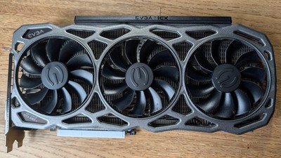 EVGA GeForce GTX 1080 Ti FTW3 11GB Tested Working Clean w DVD & Adapters
