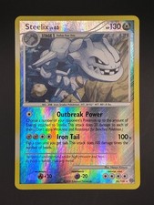 Pokémon 2008 Stormfront Steelix #28/100 Reverse Holo Rare MP on eBay