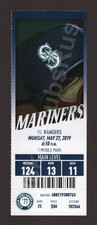 Mallex Smith STOLEN BASE CYCLE 5/27/2019 Mariners Rangers MINT Ticket M EFFECT