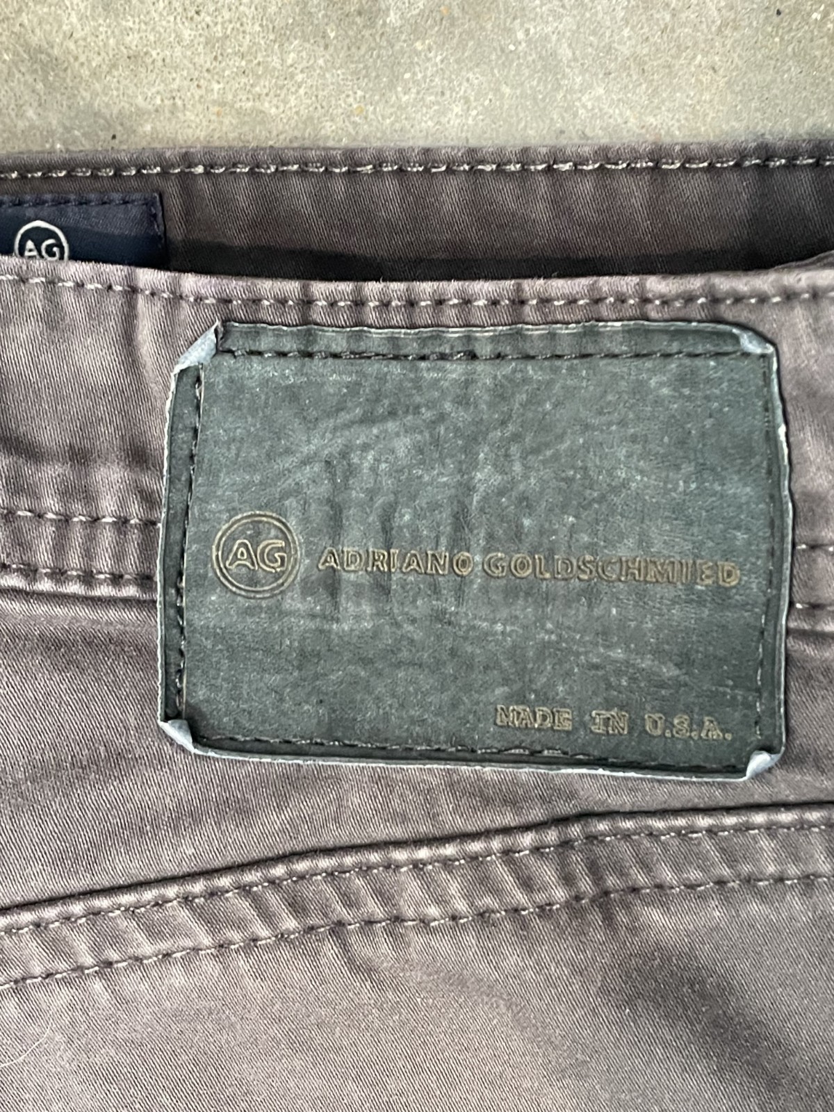 AG Adriano Goldschmied Protege Jeans Men 30x27 Gray Wash Straight Leg Denim thumbnail 13