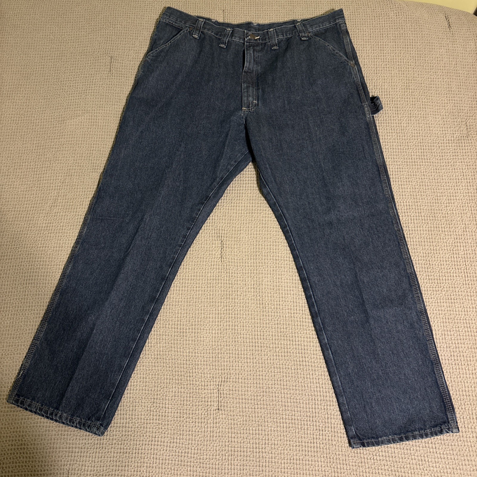 Men&rsquo;s 44x32 Dark Blue Five Star Premium Relaxed Fit