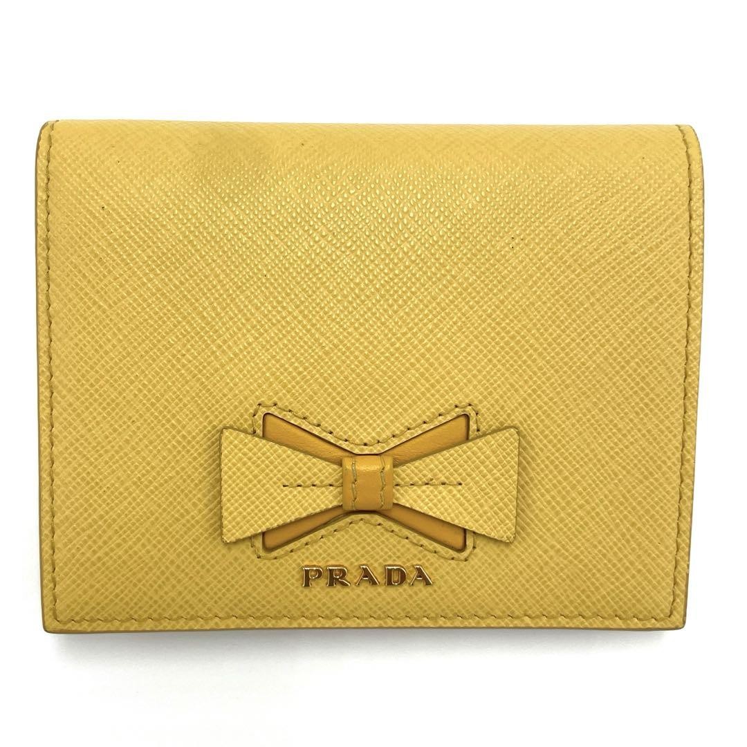 財布 PRADA ribbon wallet Authentic Prada Saffiano pink leather ribbon zip around wallet | eBay