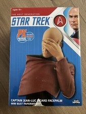 Star Trek TNG Captain Picard Facepalm Mini Bust PX SDCC 2020 Exclusive Icon