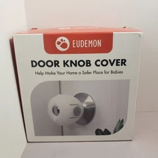 EUDEMON 6-Pack Baby Safety Door Knob Covers Door Knob Locks NEW/OPEN-BOX 
