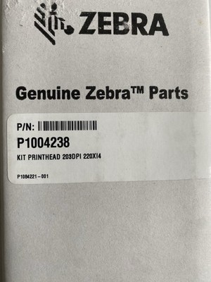 Zebra P1004238 New Printhead for Zebra 220Xi4 Thermal Printer 203dpi Genuine OEM