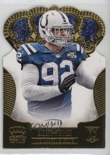 2013 Panini Crown Royale Gold Die-Cut Crown 16/99 Bjoern Werner #110 0c3