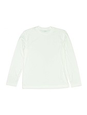 Sport-Tek Boys Ivory Long Sleeve T-Shirt S Youth