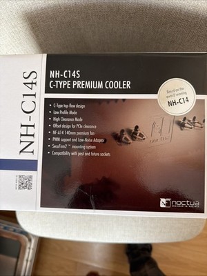 Noctua NH-C14S, Premium CPU Cooler with NF-A14 PWM 140mm Fan (Brown)