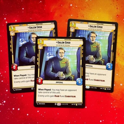 LAW PLAYSET (3x) A Lawless Time SWU Multibuy Star Wars Unlimited Playsets Three