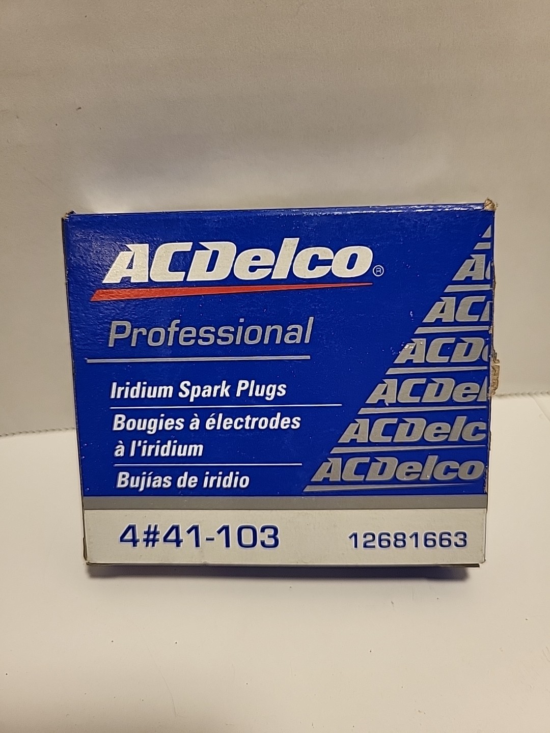 4 Pack GM ACDelco 41-103 Iridium Spark Plugs 12681663