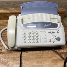 Brother FAX-560 Máquina de fax personal de papel normal Teléfono y copiadora con manual