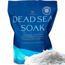 Magnesium Flakes, 15Lb, Dead Sea Bath  Foot Soak, Alternative to Epsom Salt wit
