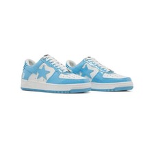 A Bathing Ape Bapesta Men's Blue Sneakers Size 10 UK