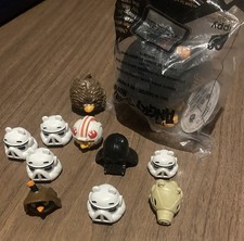 Lot Of Angry Bird Star Wars Game Piece Figures And 1 Angry Birds McDonald s Toy