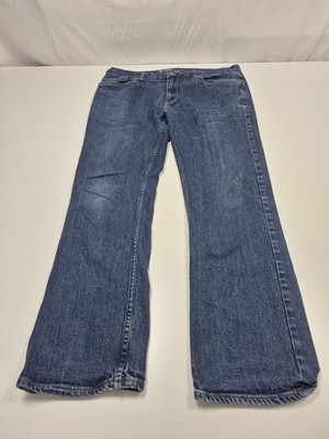 Altamont Wilshire Jeans Mens 36x32 Blue Skate Y2K Straight Stretch Denim
