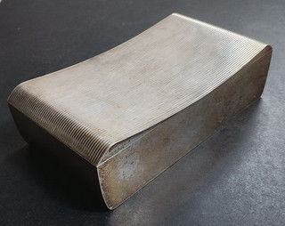 Very nice Hallmarked 1964 Sterling Silver .925 Cigarette/ Trinket Box 644 grams