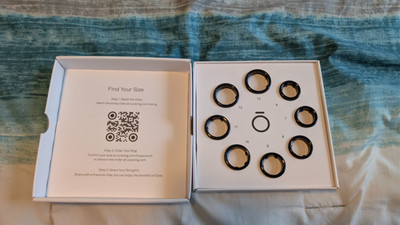 Oura Ring Gen3 Sizing Kit White - Official Fit Guide for Oura Ring Gen3 Sizing