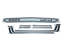 BMW 2002 1802 1602 1502 TII BMW E10 TURBO FULL CAR DECAL STICKER SET BLACK