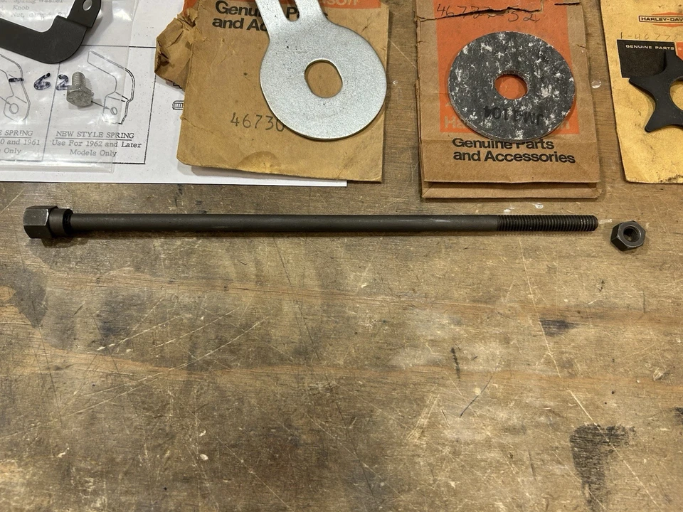 Amortiguador de dirección Harley-Davidson Sportster XLH XLCH XLR, K modelo KH KR Foto 4 de 4