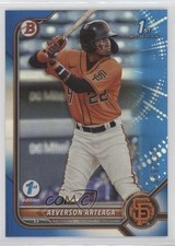 2022 Bowman 1st Edition Blue Foil 85/150 Aeverson Arteaga #BPPF-82 0zg4