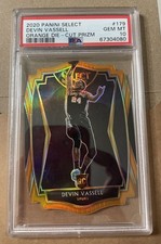📈 2020 Panini Select Devin Vassell #179 Orange Die-Cut Prizm /65 RC PSA 10 Pop4