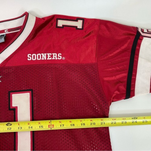 University of Oklahoma Vintage Jersey Football Kids L/XL OU Boomer Sooner - Picture 5 of 9