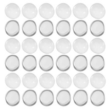 Transparent Glass Pebbles for DIY Aquarium Decor and Vase Crafting Reusable