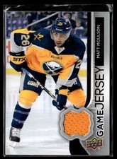 2014-15 Upper Deck Game Jerseys Matt Moulson Buffalo Sabres #GJ-MM