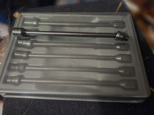 Snap-on 3/8” Drive Metric Swivel Ball Extension Socket Set 6-Piece (10mm–15mm)