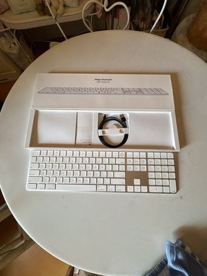 Apple Magic Keyboard with Touch ID and Numeric Keypad MK2C3LL/A