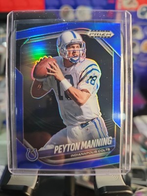2025 Panini Prizm Black Peyton Manning #71 True Blue Prizm /199 COLTS