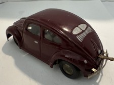 Vintage Dux Volkswagen Splitwindow Beetle Tin Wind Up Toy Germany