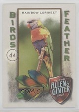 2021 Topps Allen & Ginter's Birds of a Feather Rainbow Lorikeet #BOF-10 11gl
