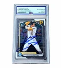 Konnor Griffin Signed Card 1st Bowman Chrome Auto Pittsburg Pirates PSA