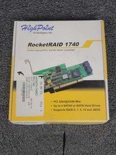 HighPoint RocketRAID 1740 4-Port Internal PCI-X SATA II RAID Controller
