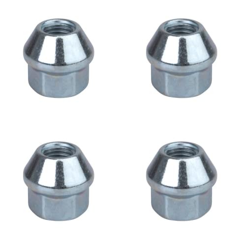 (4 Pack) Tusk Factory Style Tapered Chrome Lug Nut 10mmx1.25mm Thread Pitch - Bild 1 von 4