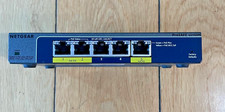Netgear ProSafe GS105PE Plus Manage Switch 5 Gigabit Ports with PoE Pass Through