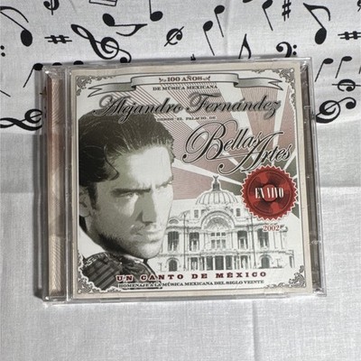 Alejandro Fernández Desde el Palacio de Bellas Artes Live CD Spanish Sony L2K