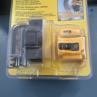 New DEWALT DW7187 Adjustable Miter Saw Laser System 3.6V Battery, Guide+Wrench