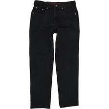 Joker Double Saddle Stitched  Herren Schwarz Straight   Jeans W33 L34 (69060)