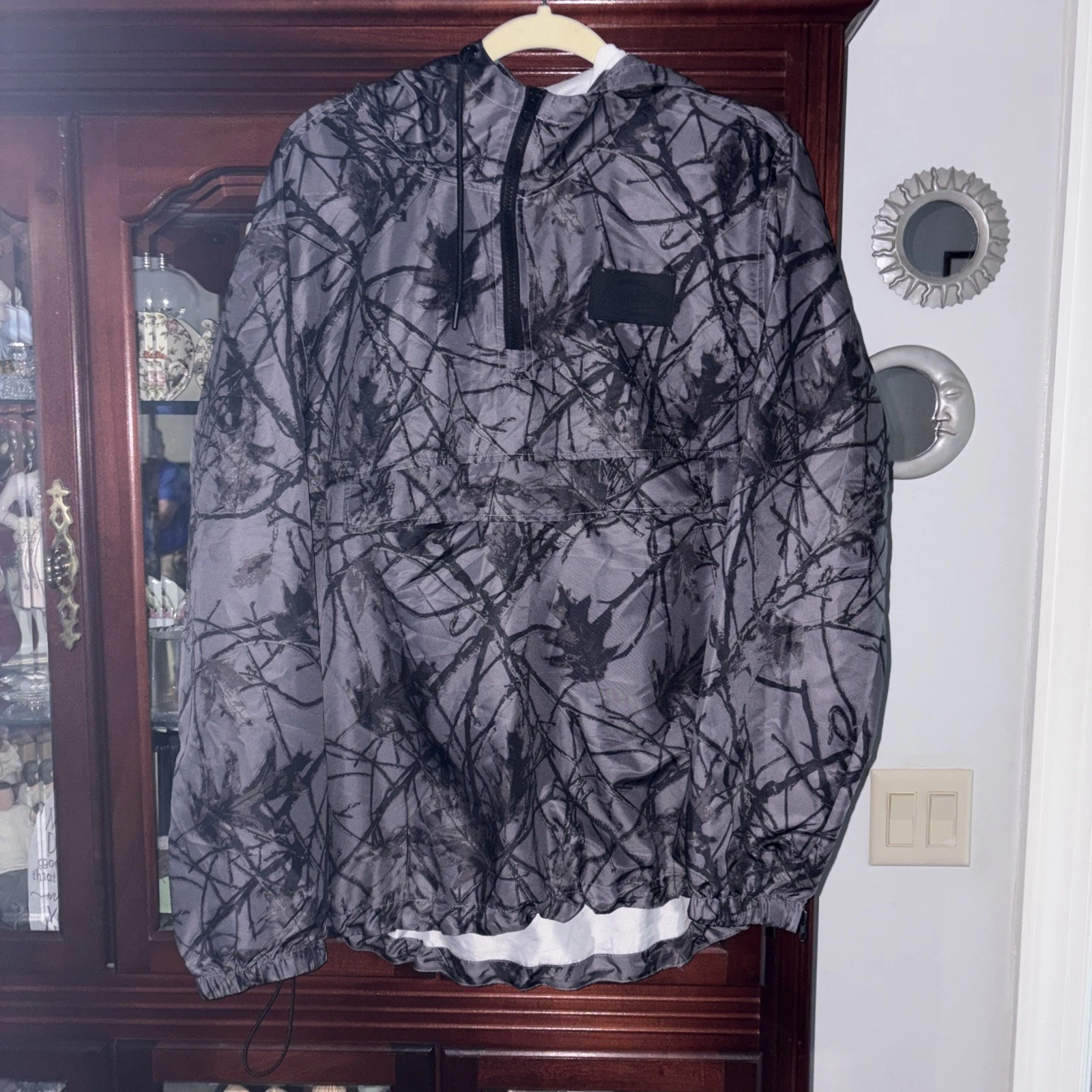 Brooklyn cloth Hooded Jacket Wind Breaker Camo. Hunting/ fishing , Size M