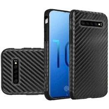 GSA Carbon Fiber Case for Samsung Galaxy S10 Plus (6.4") - Black