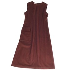 Vintage Hermes One Piece Sleeveless 100% Cashmere Tops Women's 34 (S Used MOLO-0